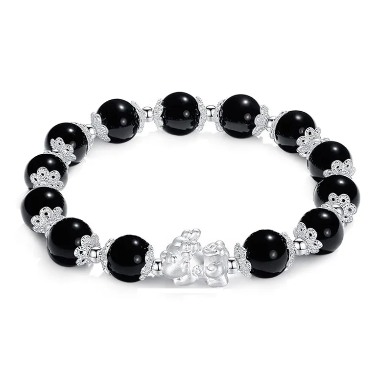 MISS TOOYA S999 Fine Silver Bracelets Unisex-4