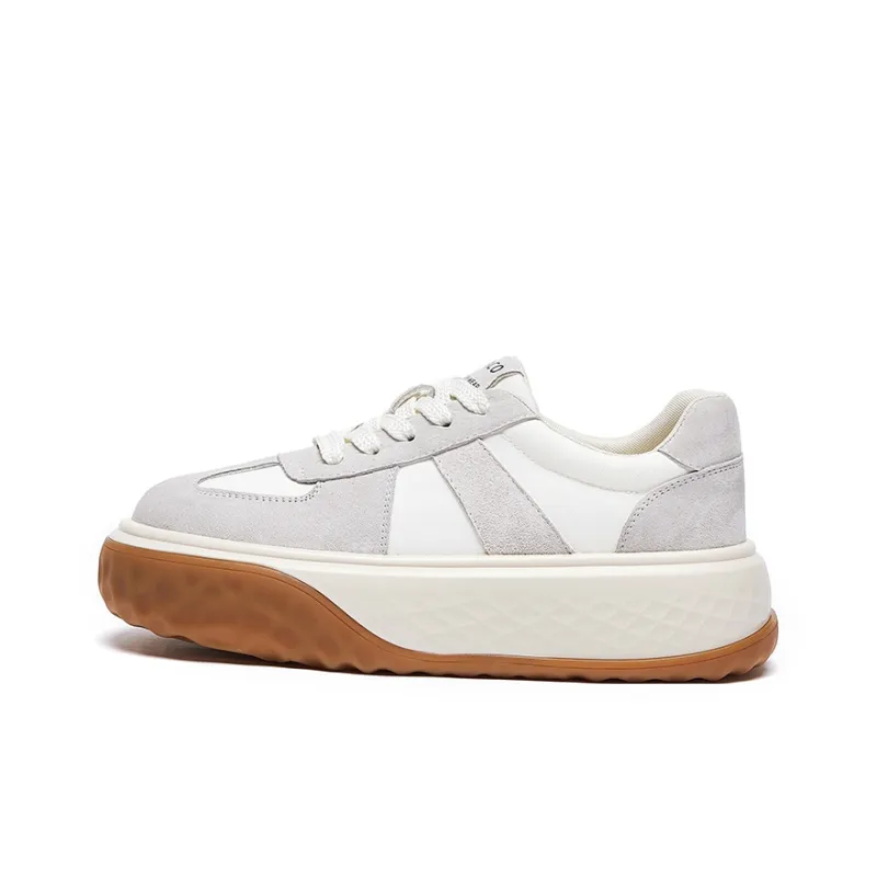 MALEMONKEY Anti-Slip And Wear-Resistant Lightweight Height Increasing Low-Top Casual Shoes Women's-17