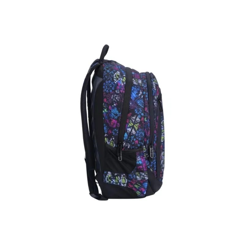 Uniker Polyester Backpack Medium Size Unisex Multicolor-28