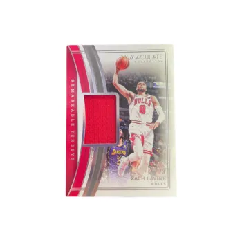 PANINI Zach LaVine 2022 23 Immaculate Bulls, Game Worn Jersey Cut, Material Card 34/99 Sports Cards 1 Pc