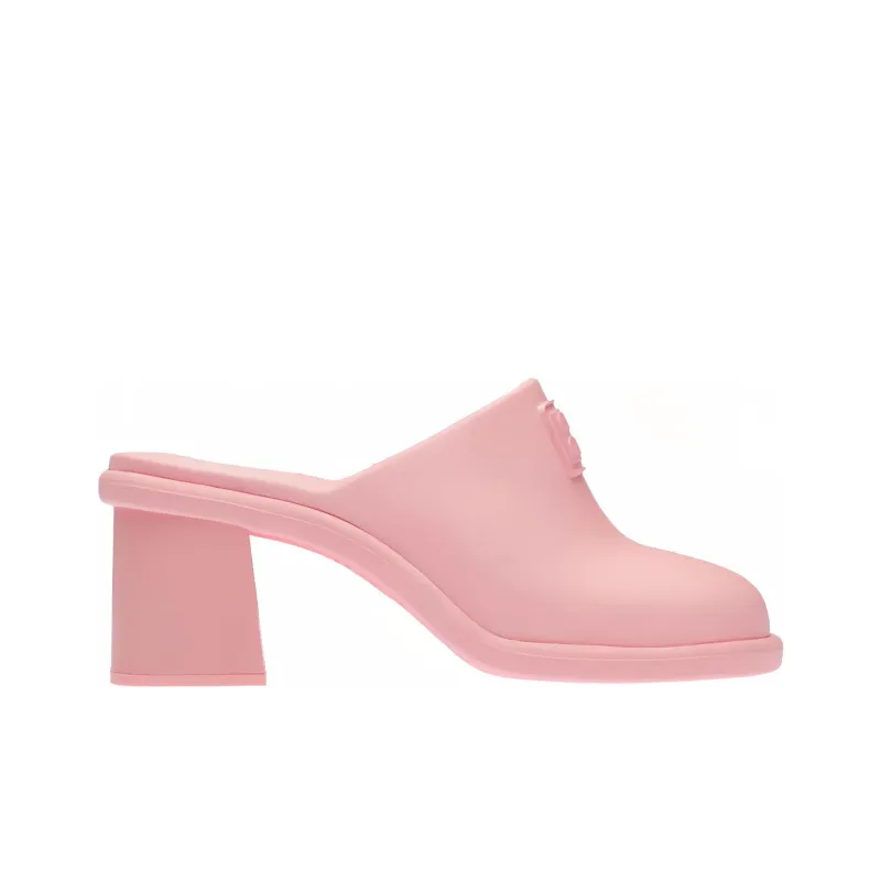 MIU MIU Abrasion Resistant Closed Toe Slippers Women's Pink-1