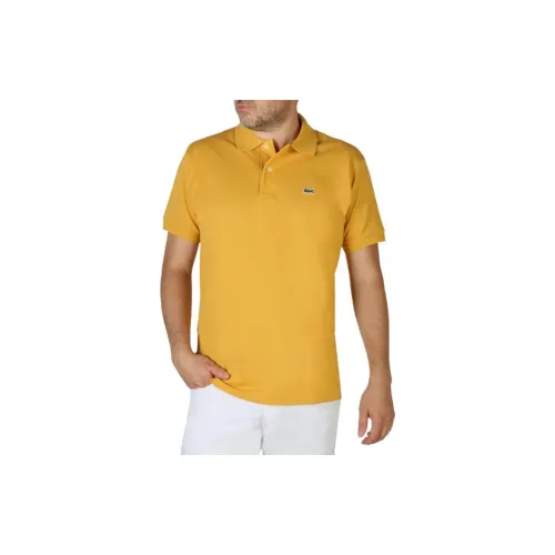 LACOSTE Polo Shirts Men Yellow