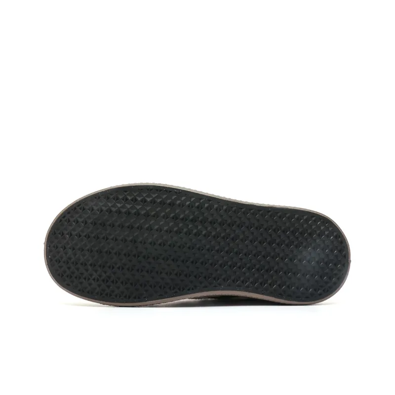 Mengsai Non slip Lightweight Low Top Canvas Shoes Women's Black With White Stitching-4