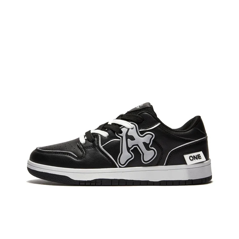 A1 Puffy Shoes Abrasion Resistant Balance Breathable Low Top Skateboard Shoes Unisex-85