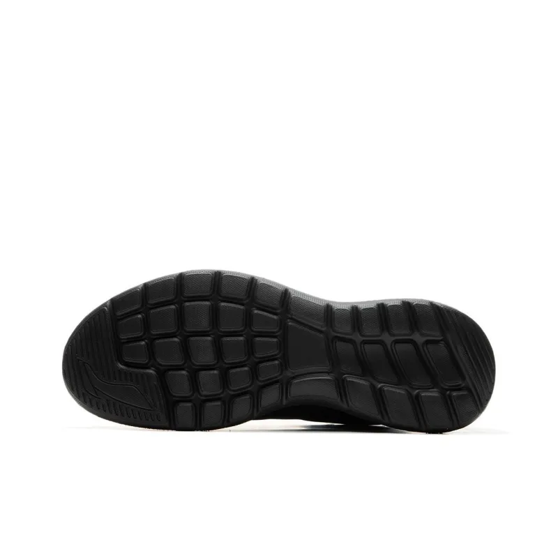 LiNing Light String Cushioning, Slip Resistant, Abrasion Resistant, Lightweight Low Top Running Shoes Men's Black-4