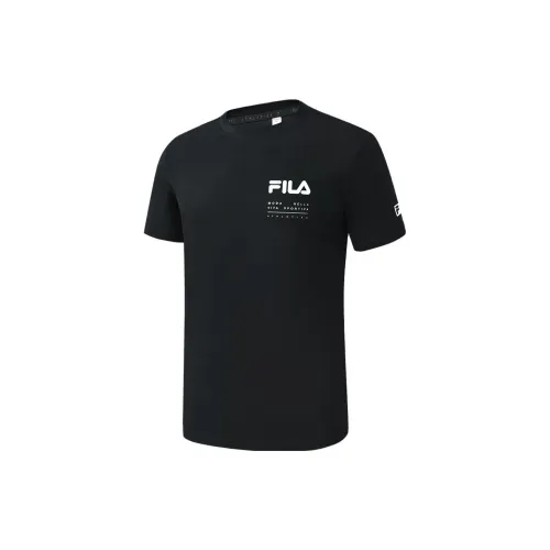 FILA Latte Girl 3.0 T-Shirts Men Pitch Black