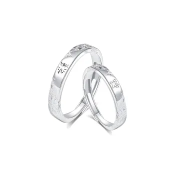 MISS TOOYA S999 Fine Silver Rings Unisex