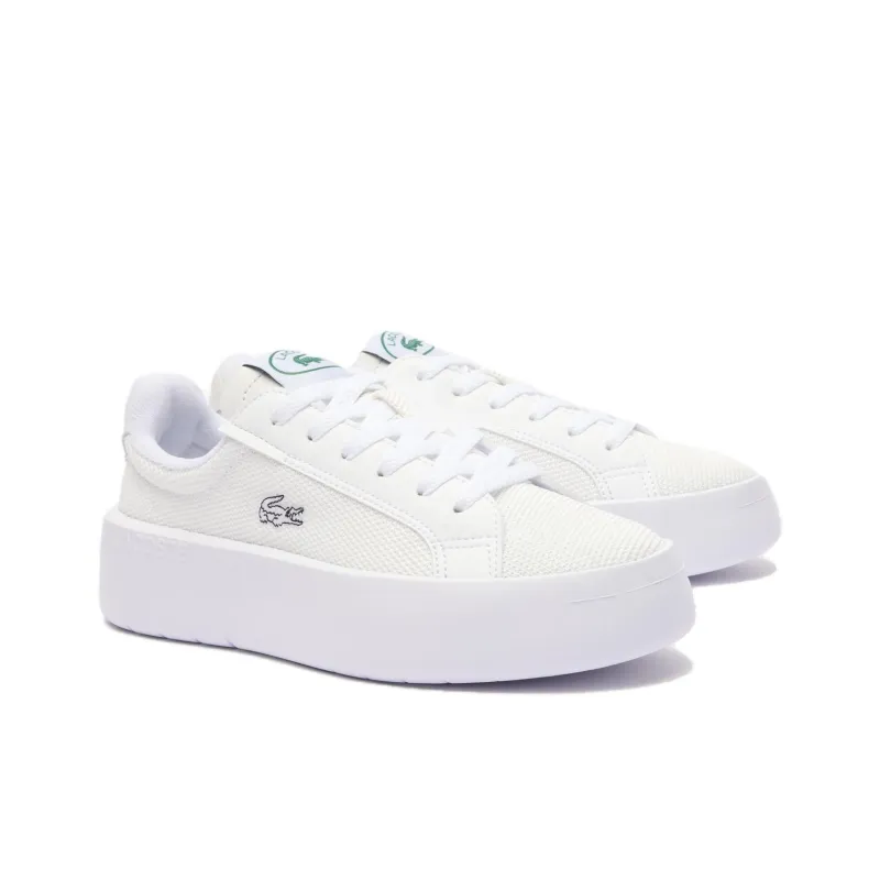LACOSTE CARNABY Low Top Skateboard Shoes Women's White-1