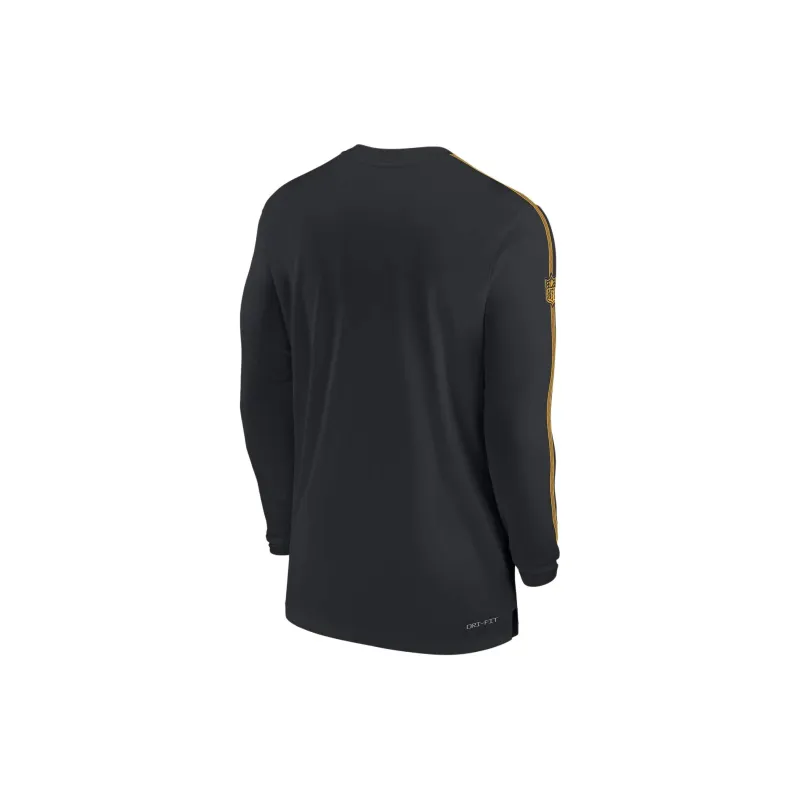 Nike Pittsburgh Steelers Sideline Coach Men's Nike Dri-FIT Nfl Long-Sleeve Top-1