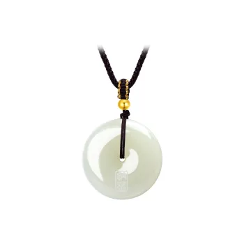 LAOMIAO Bean Type Hetian Jade Pendants Women's