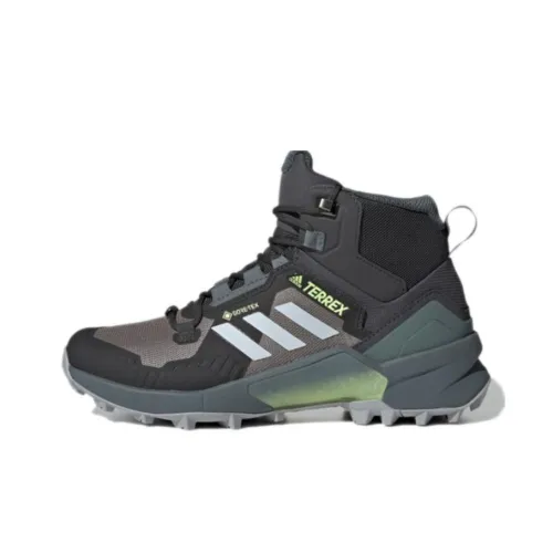 Adidas Terrex Swift Hiking / Trekking Shoes Women's Mid-Top Black/Grey