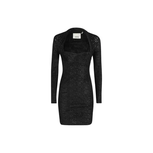 ISABEL MARANT Dilia Lace embroidered Long sleeve Minidress