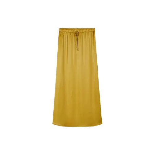 AMERICAN VINTAGE A.M Casual Long Skirts Women's MODO Yellow