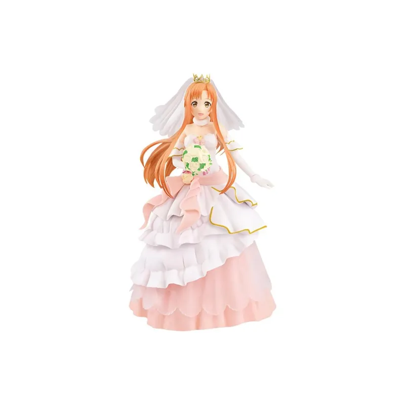BANPRESTO Asuna Yuuki Asuna Eyeglass Factory Exq Sword Art Online Scale Figures 23cm-0