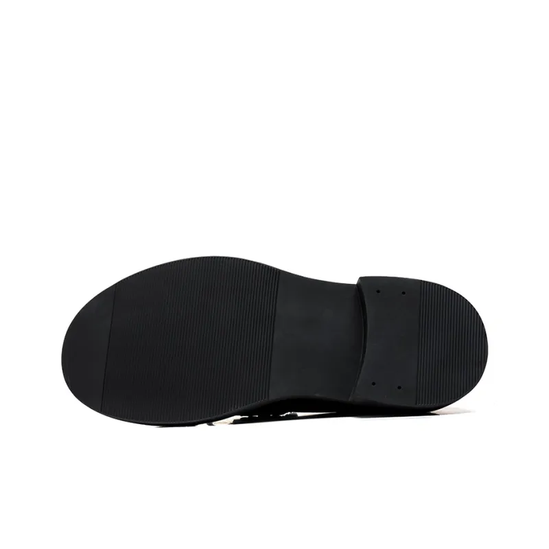 Chi Wolf Gommino Loafers Men Brown/Black-4