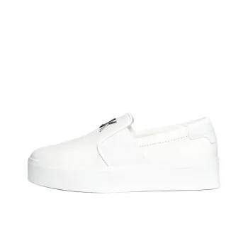 CALVIN KLEIN Low-Top Skateboard Shoes 4cm Women's White