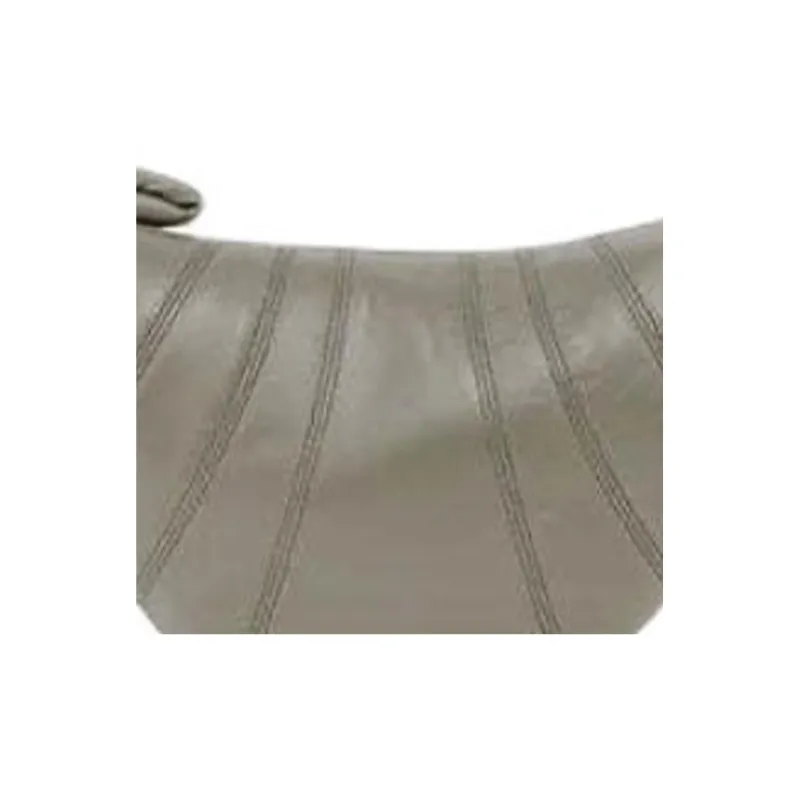 Lemaire Croissant Series Sheepskin Shoulder Bag Women's Dark Green-3