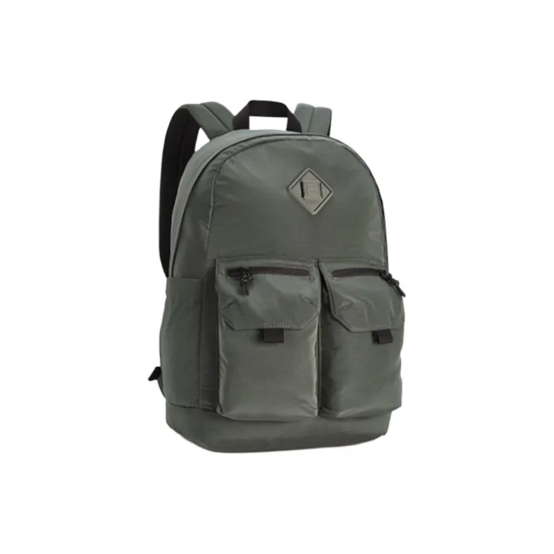 FILA Fabric Backpack Extra Small Men's Crab Shell Gray-2