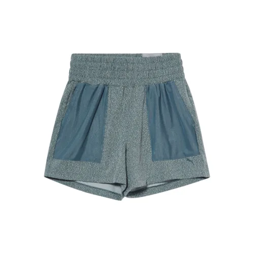 PUMA Sports Shorts Women's Gray Blue