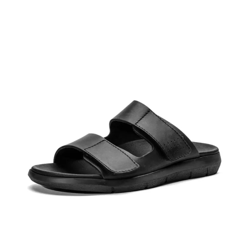 MEPHISTO Rubber Sole Slip-Resistant Abrasion-Resistant Slide Slippers Men's-1