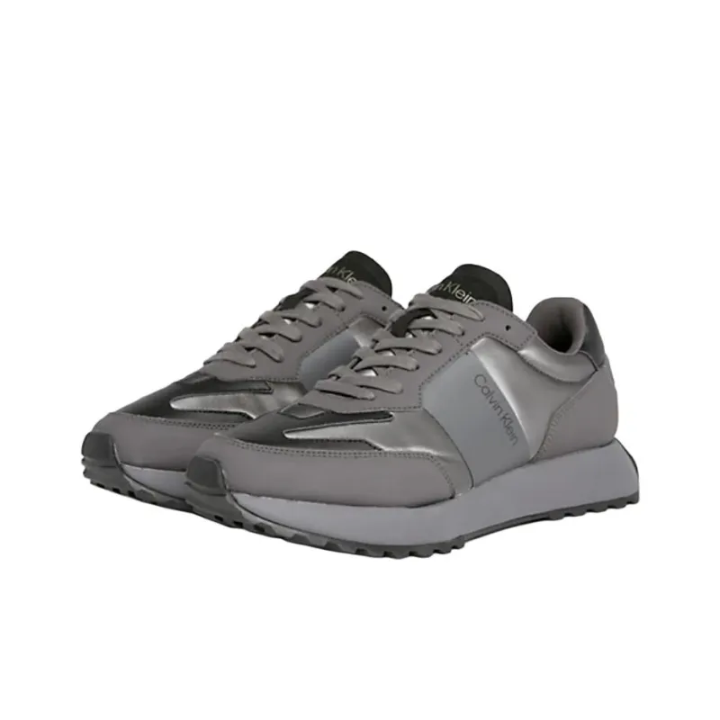 CALVIN KLEIN Low Top Casual Shoes Men's Gray-2