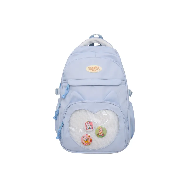 BAODIDAISHU Nylon Ita Bag Backpack Women's Multicolor-14