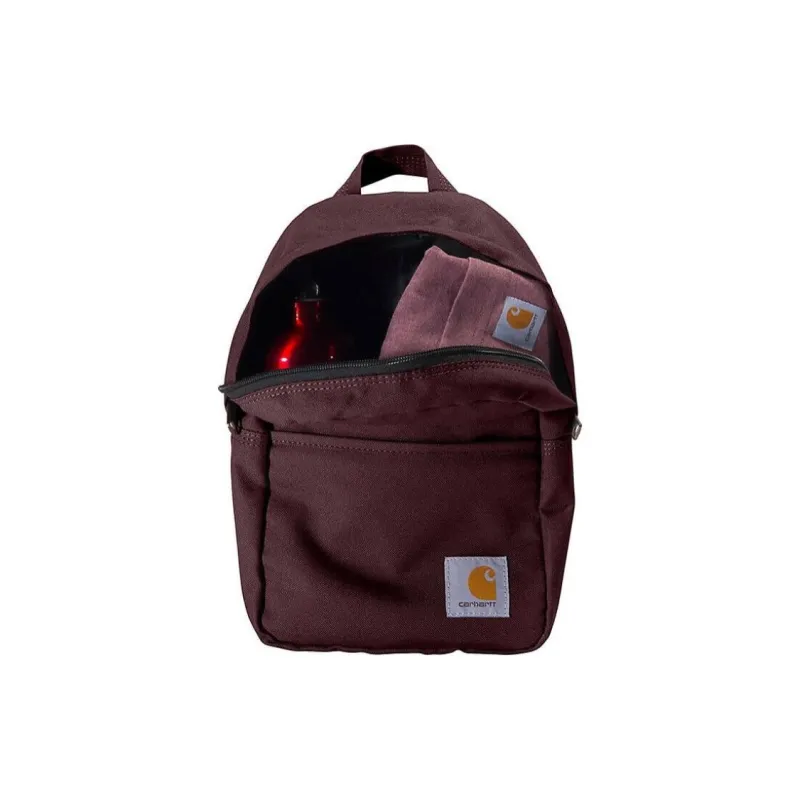 Carhartt Polyester Backpack Mini Unisex Burgundy-3