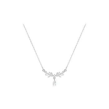 COPI Alloy Bay Laurel Leaf Necklace Women's