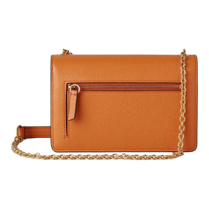 Mulberry Darley Small Grain Leather Handheld Crossbody Bag Shoulder Bag Women's Sunset Yellow-2