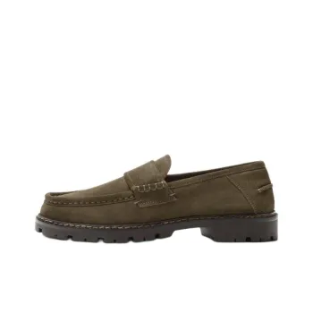 ZARA Loafers Men Khaki Green