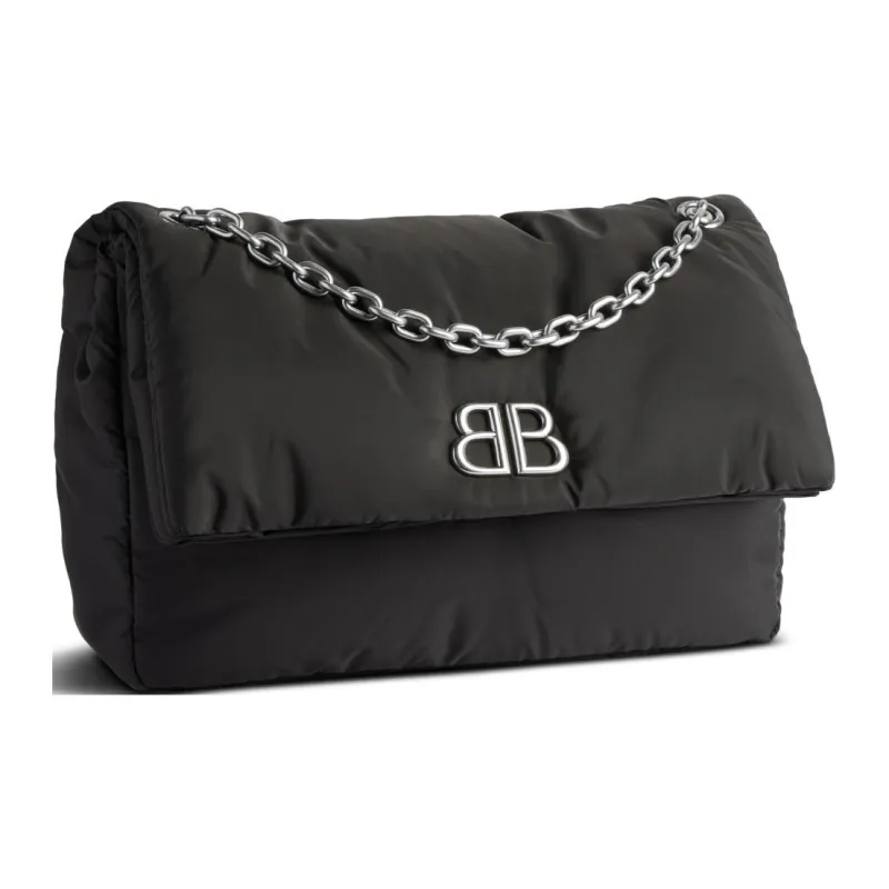 Balenciaga Monaco Chain Medium Shoulder Bag-2