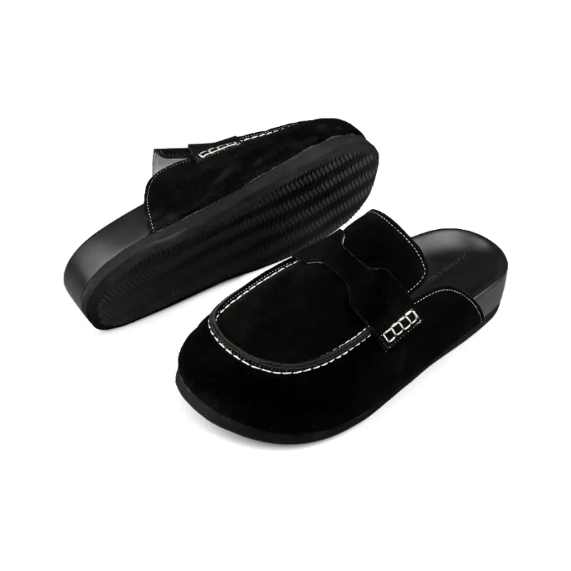 Craftsman Gang Odor Resistant Slip Resistant Antibacterial Wrap toe Slippers Unisex-26