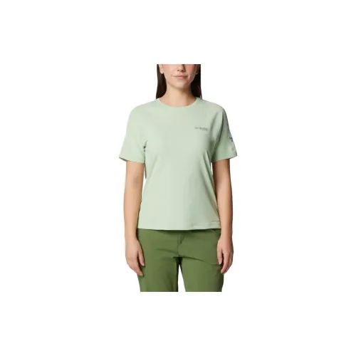 Columbia Summit Valley T-Shirts Women's Green