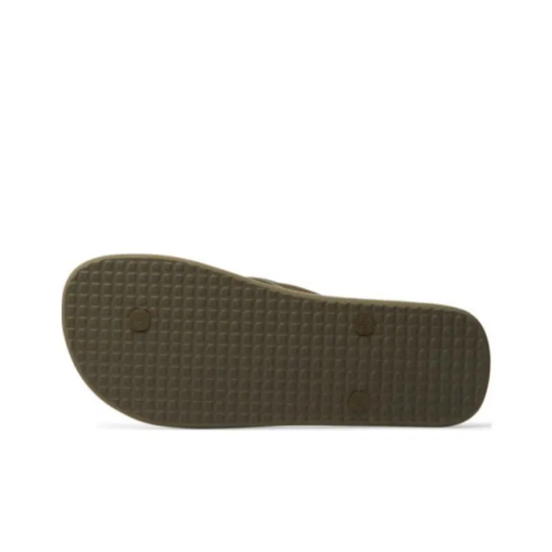 DC Shoes EVA Odor Resistant Slip Resistant Flip Flops Men's Green-4