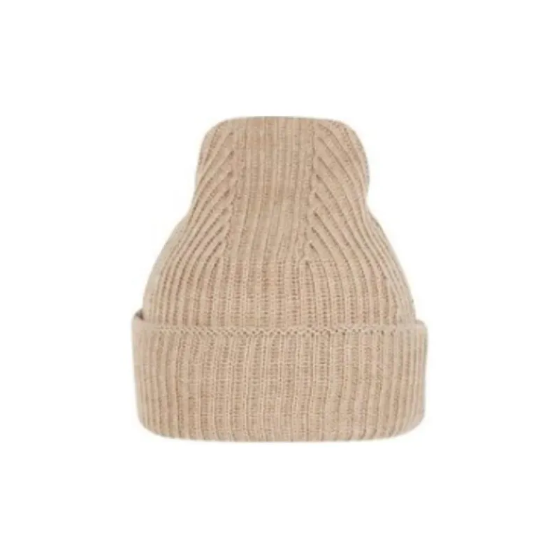 Maison Kitsune Wool Beanies Unisex Khaki-1