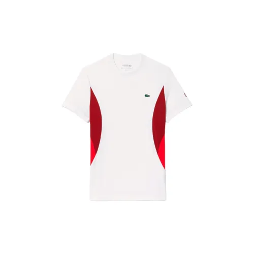 LACOSTE Djokovic Collaboration T-Shirts Men White