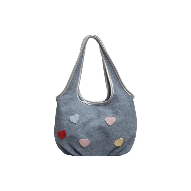 Barang Bear Canvas Tote Bag Shopping Bag Canvas Bag Shoulder Bag Unisex Multicolor-3