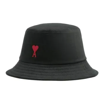 AMIPARIS Paris Ami De Coeur Embroidered Bucket Hat