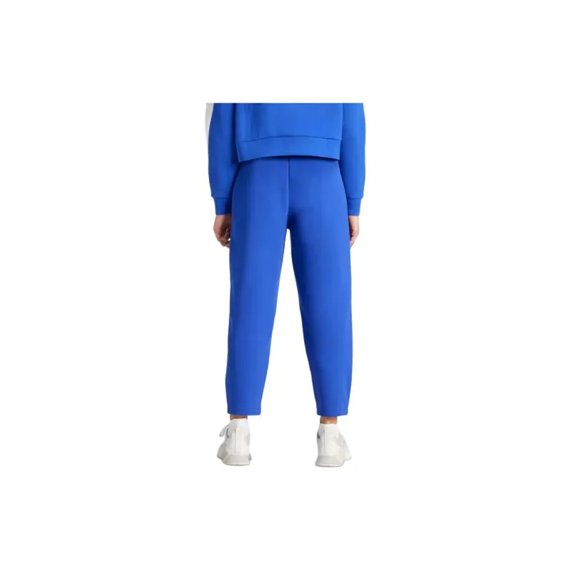 Adidas Gym+ Knitted Sports Pants Women's Semi-Awake Blue-1