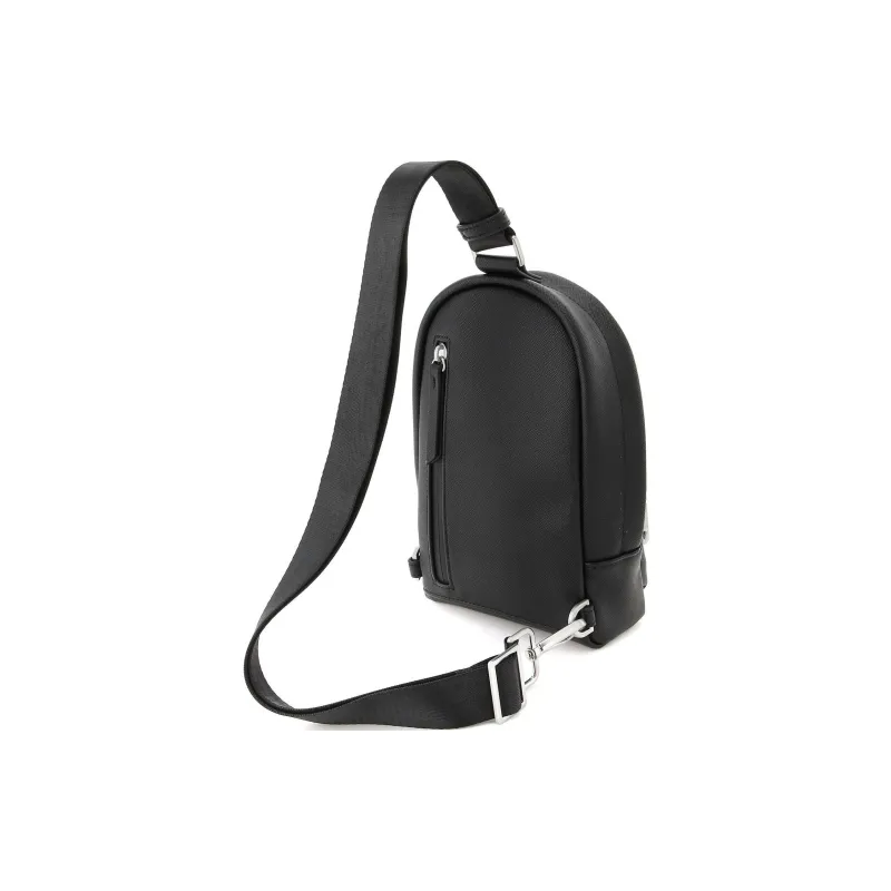 GUESS Polyurethane Sling Bag Mini Men's Black-2