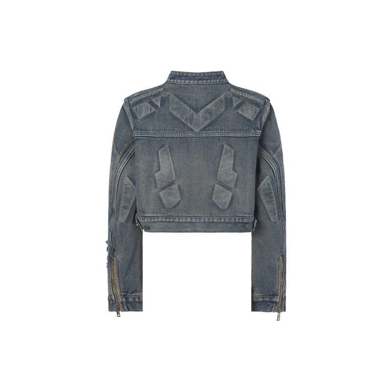 ROCAWEAR Denim Jacket Women's Blue-1