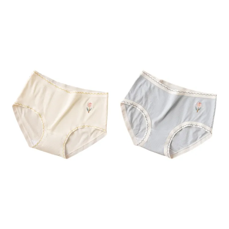 PLANDOO Underpants Women's 2 Pack-12