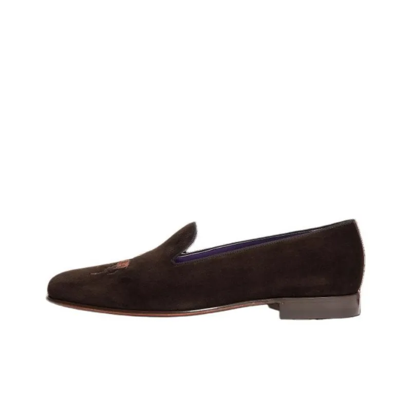 LAUREN RALPH LAUREN Alonzo Loafers Men's Brown-0
