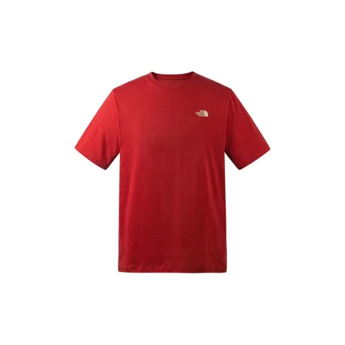 THE NORTH FACE T-Shirts Unisex Red