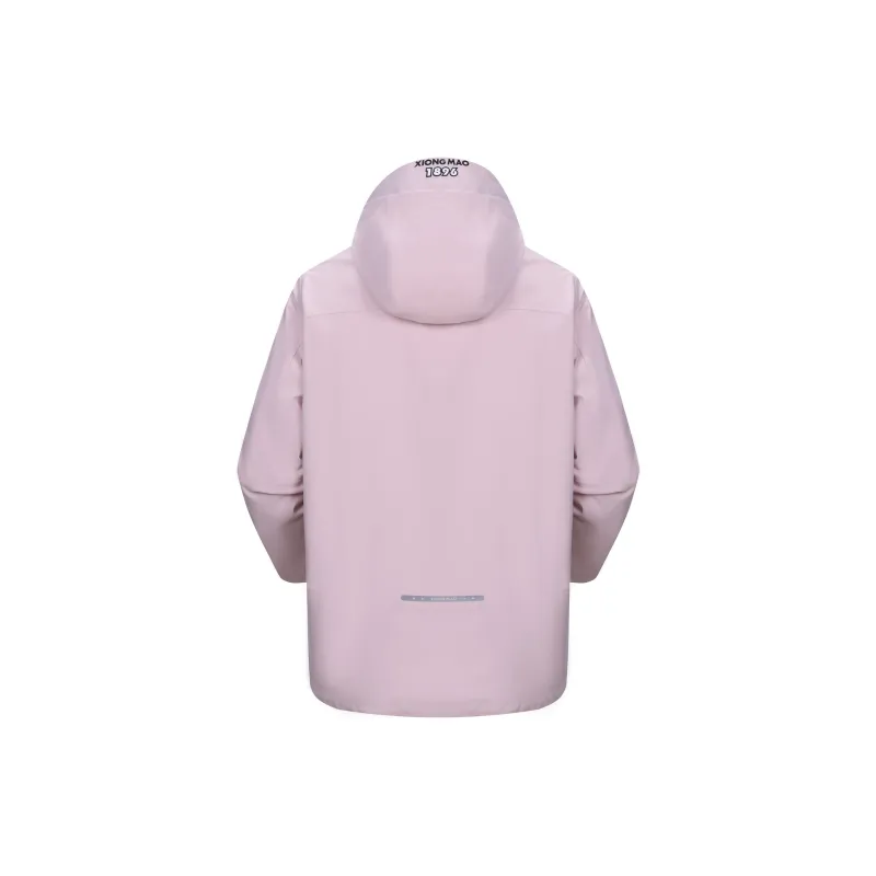 Panda Carefree Play Series Warm Water-Resistant Rainproof Windproof Windbreaker Jacket Unisex-37