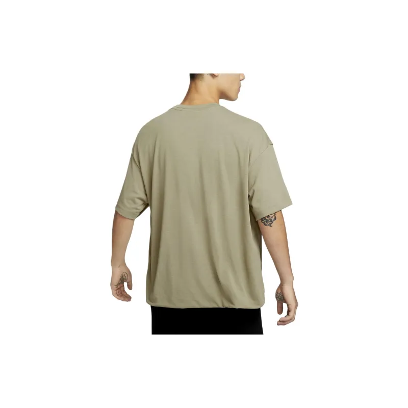 Nike T Shirts Men Olive Green-1