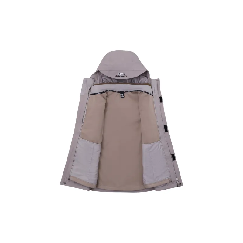 Panda Carefree Play Series Warm Water-Resistant Rainproof Windproof Windbreaker Jacket Unisex-32