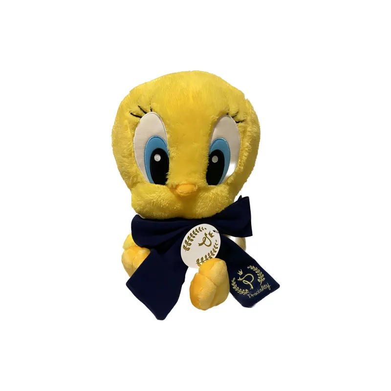SEGA Warner Chia Looney Tunes Tweety Bird Ribbon Dolls Plush Doll 30cm High-2