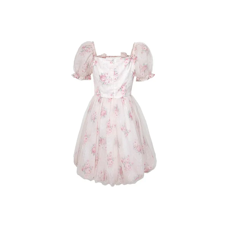 Incolore Short Sleeved Dresses Women's Pink-1