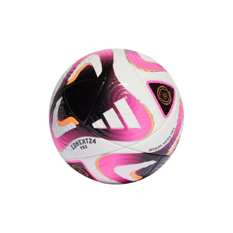 Adidas Size 5 Soccer PU Unisex Pink White Black-0